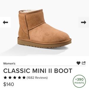 ♦️ Ugg Classic Mini Boot - Size 7